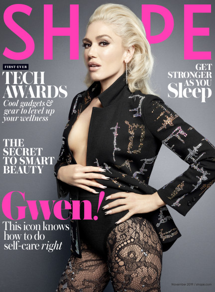 Shape Magazine Cover Gwen Stefani