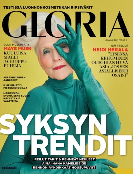 Gloria Magazine Cover Maye Musk