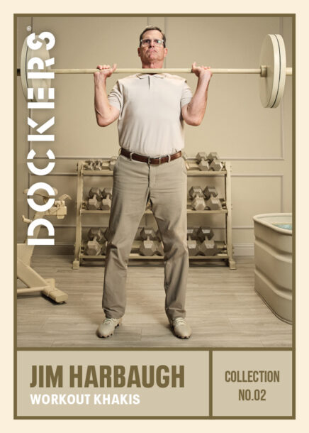 Dockers x Jim Harbaugh